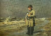 martinus rorbye en strandingskommissioncer ved vestkysten af fylland, incerheden af skagen Germany oil painting artist